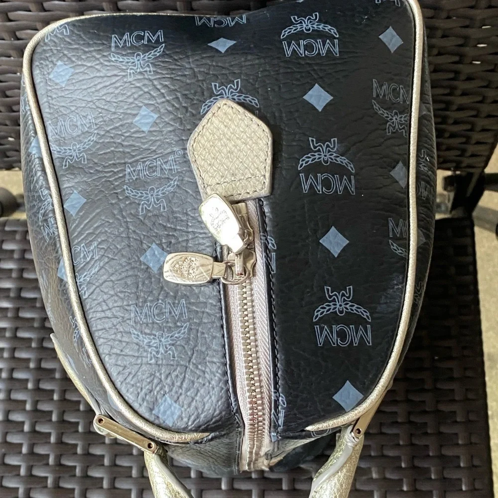 MCM Black and Multicolor Women's Bag